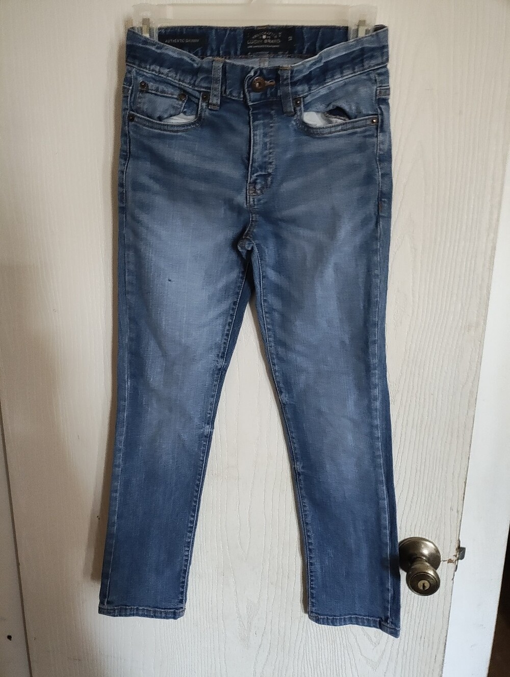 Boys Lucky Brand Blue Slim Fit Jeans
